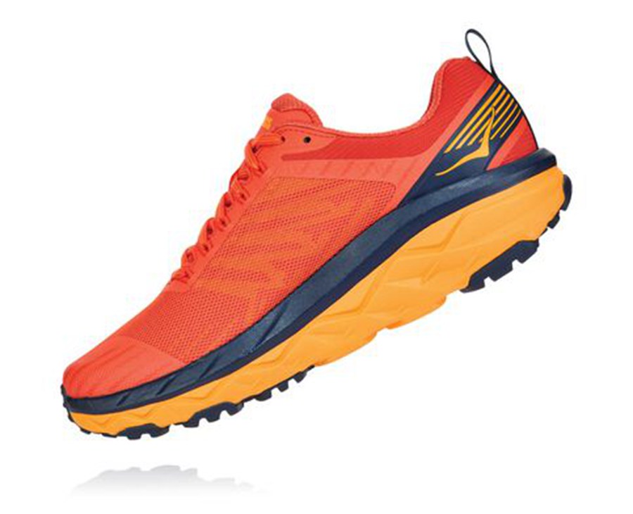 Hoka Australia One One Challenger ATR 5 - Mens Trail Shoes Red - VULEW-2540